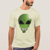 T-shirt Alien vert (Devant)