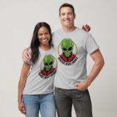 T-shirt Alien Vert (Unisexe)