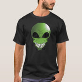 T-shirt Alien vert (Devant)