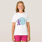 T-shirt Alien Violet (Devant entier)
