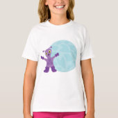 T-shirt Alien Violet (Devant)
