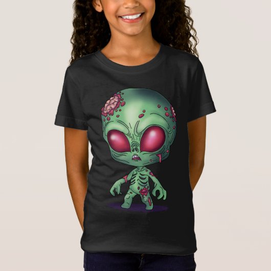 T-Shirt Alien Zombie (Devant)