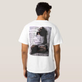 T-shirt aliéné frais (Dos entier)