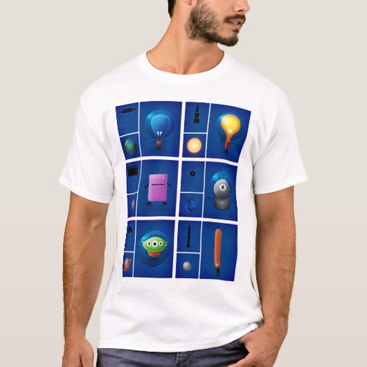T-shirt Aliens (Devant)