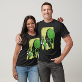 T-shirt aliens aliens de l'espace pour fumer (Unisexe)