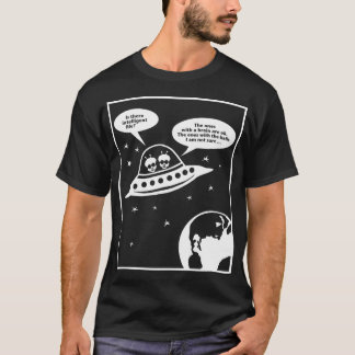 T-shirt Aliens Auf Der Suche Nach Intelligentem Leben (Ge