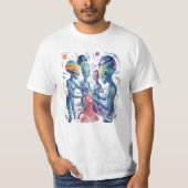 T-shirt aliens avancés | 2024 (Devant)