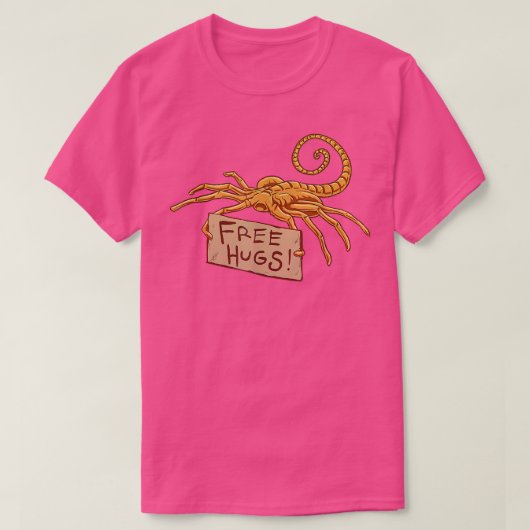 T-shirt Aliens de Free Hugs (Design devant)