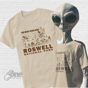 T-shirt Aliens de la soucoupe volante UFO du parc national