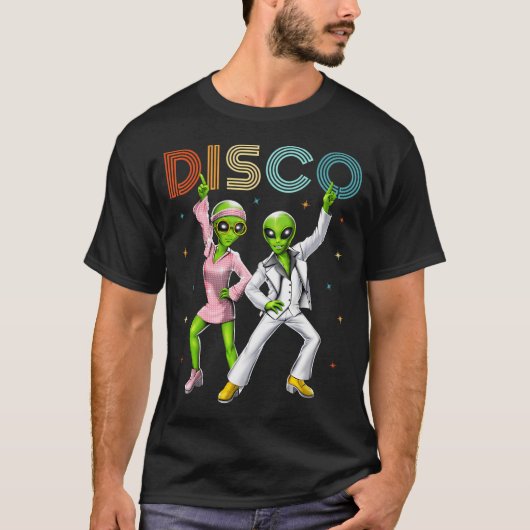 T-shirt Aliens Disco (Devant)