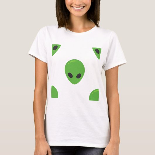 T-shirt aliens émoji (Devant)