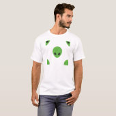 T-shirt aliens émoji (Devant entier)