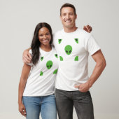 T-shirt aliens émoji (Unisexe)