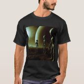 T-shirt ALIENS gris SF 1 (Devant)