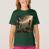 T-shirt ALIENS gris SF 2 (Devant)