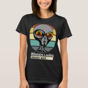 T-shirt Aliens Head CryptoCurrency Trader Futures Funny Bi
