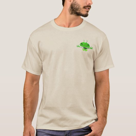 T-shirt Aliens Huggs (Devant)