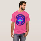 T-shirt Aliens - Nuit Ver (Devant entier)