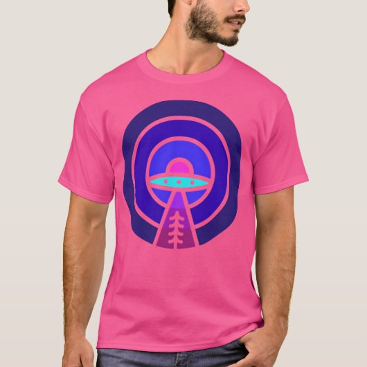 T-shirt Aliens - Nuit Ver (Devant)