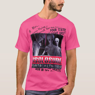 T-shirt Aliens Ufo Divulgation