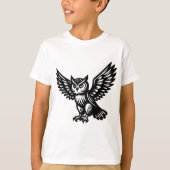 T-shirt Alighl Owl (Devant)