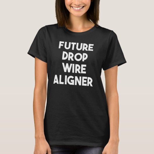 T-shirt Aligner Futur Fil Drop 1 (Devant)