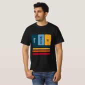 T-shirt Aligner, respirer, être conscient (Devant entier)