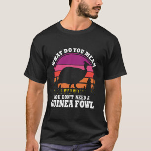 T-shirt Aliment de Pintade Animal en Peluche Nourriture de