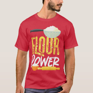 T-shirt Alimentation de la farine de cuisson au four