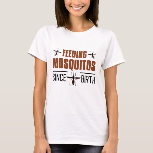 T-shirt Alimentation des moustiques (Devant)