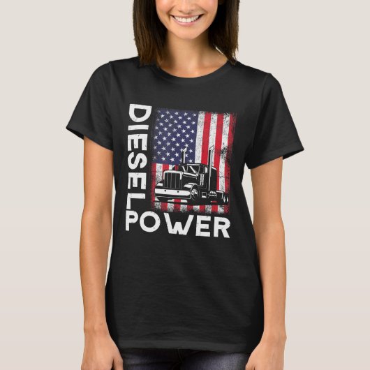 T-shirt Alimentation diesel (Devant)