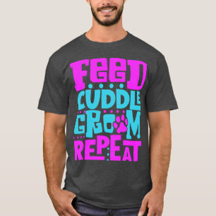 T-shirt Alimentation du peloton de toilettage répéter gard