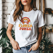 T-shirt Alimentation par fleur rétro