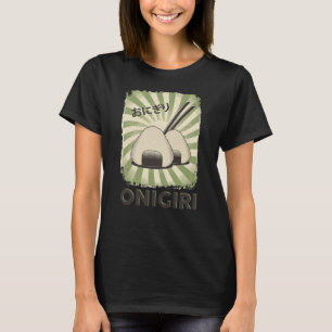 T-shirt Alimentation parfaite japonaise Onigiri   Style Vi