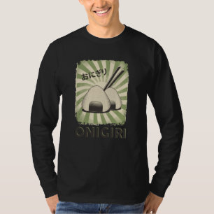 T-shirt Alimentation parfaite japonaise Onigiri   Style Vi