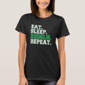 T-shirt Alimentation Sleep Cones Kegler Taper Pin (Devant)