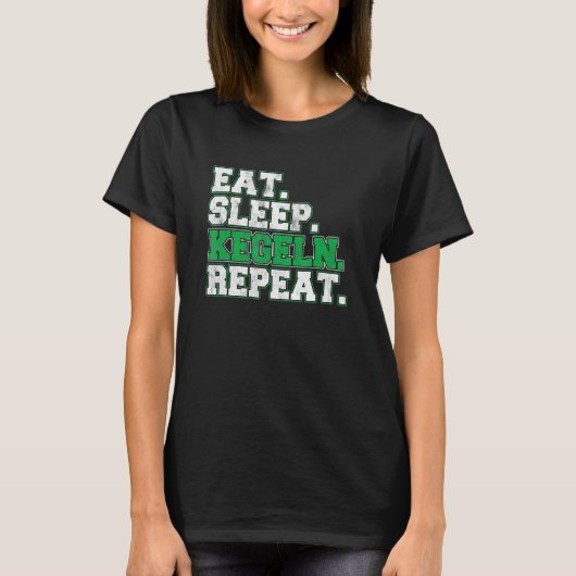 T-shirt Alimentation Sleep Cones Kegler Taper Pin (Devant)