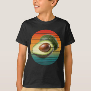 T-shirt Alimentation végétarienne aux fruits d'avocat vint