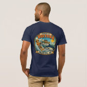 T-shirt Alimenté par Big Tuna (Dos entier)