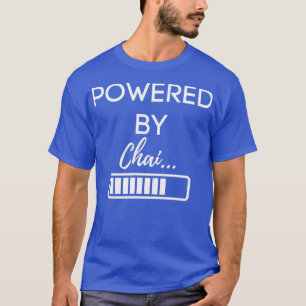 T-shirt Alimenté Par Chai Chai Latte Tea Addict 2