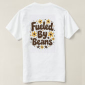 T-shirt Alimenté par des haricots (Design dos)