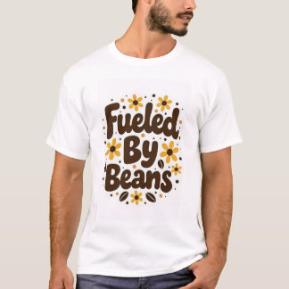 T-shirt Alimenté par des haricots