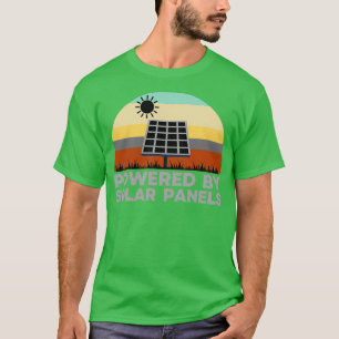 T-shirt Alimenté par des panneaux solaires 1