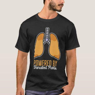 T-shirt Alimenté par des pièces données. transplantation d