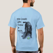T-shirt Alimenté par Fetch (Dos)