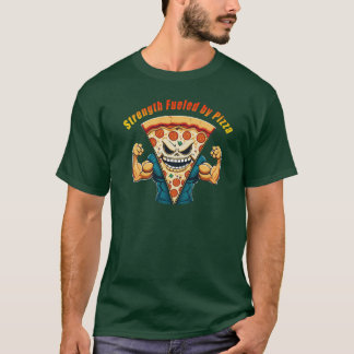 T-shirt Alimenté par Flavor (Pizza Powerhouse)