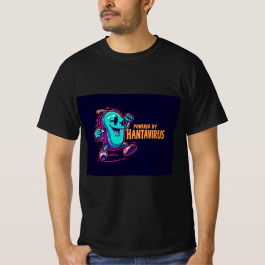 T-shirt Alimenté par Hantavirus  (Devant)