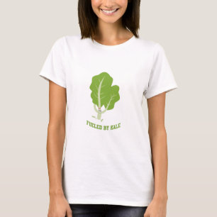 T-shirt Alimenté par Kale courant