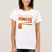 T-shirt Alimenté Par Kimchi (Devant)