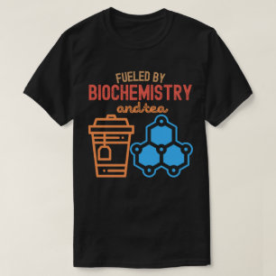 T-shirt Alimenté par la biochimie et le thé